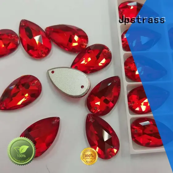Jpstrass color teardrop sew wholesale rhinestone jewelry quality for clothes