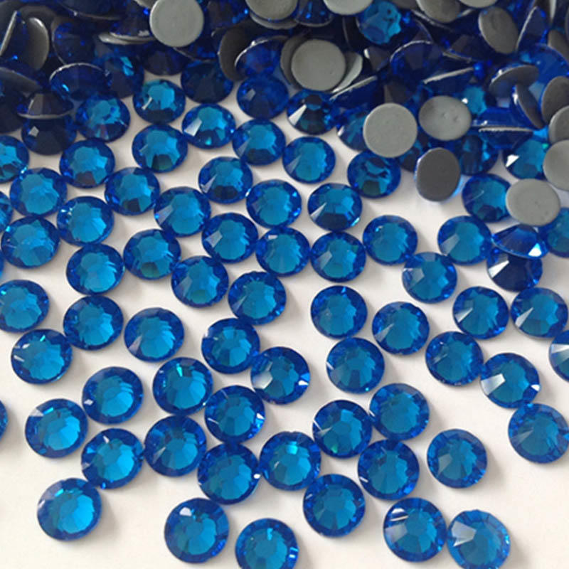 the most shiny & attractive rhinestones hot fix 6A quality supplier wholesale