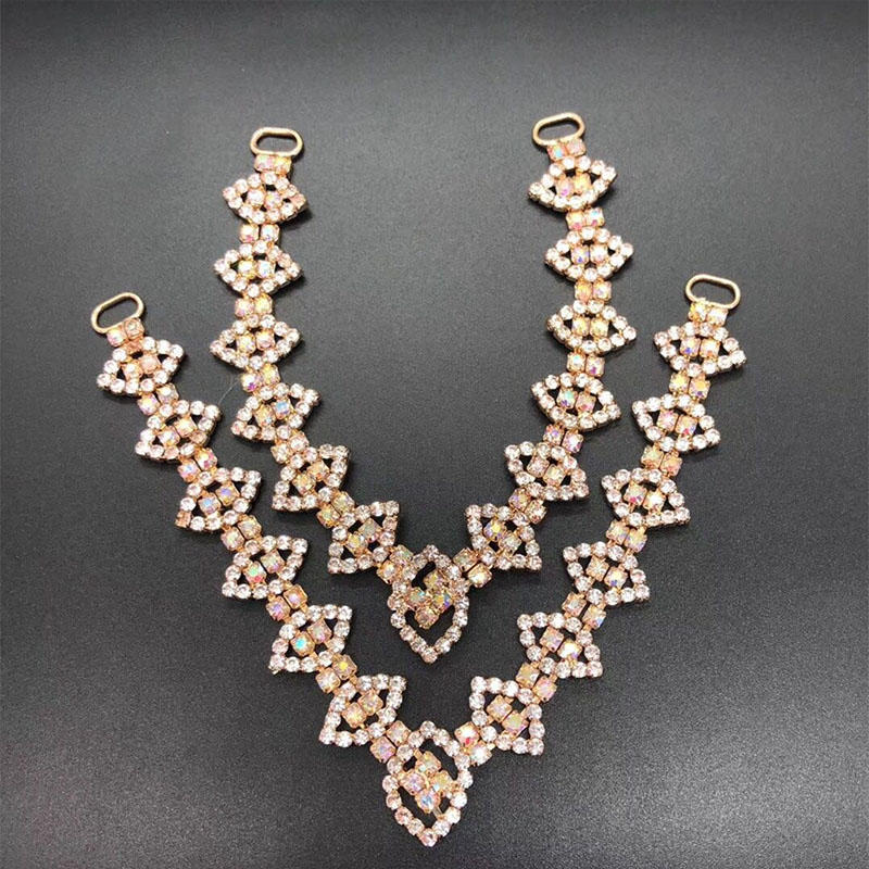Custom crystal cup chain rhinestone trimming for clothing decoration wholesale supplier