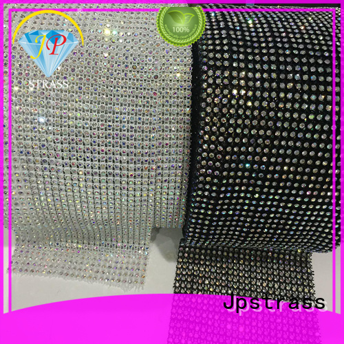 shinyplastic mesh sheet popular rhinestone for ballroom