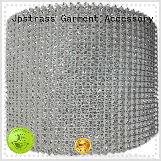 Jpstrass shiny rhinestone mesh sheet rhinestone for ballroom