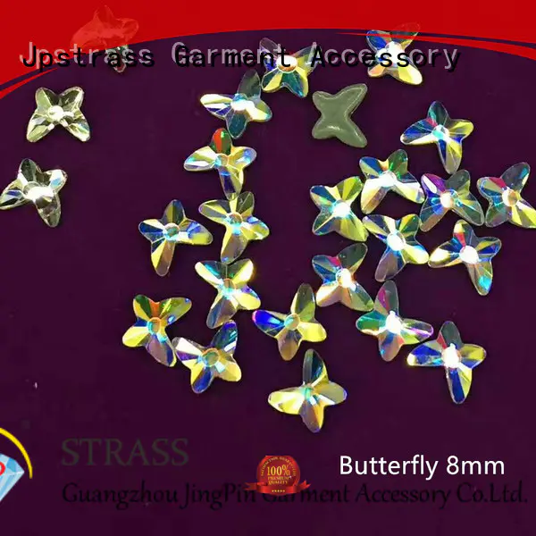 Jpstrass quality flower rhinestones wholesale for clothes