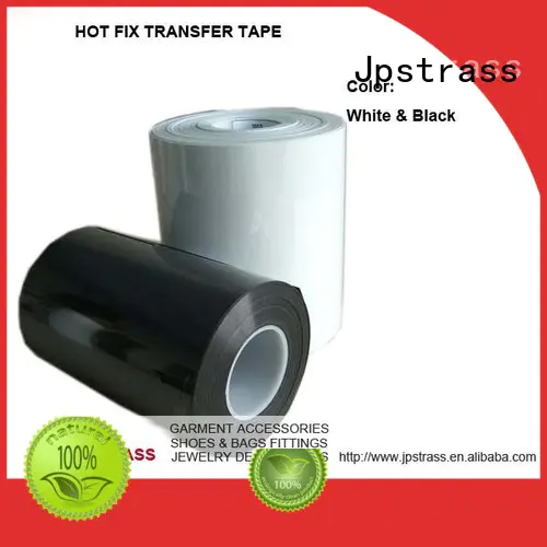 Jpstrass aluminum heat transfer tape crystal for dress