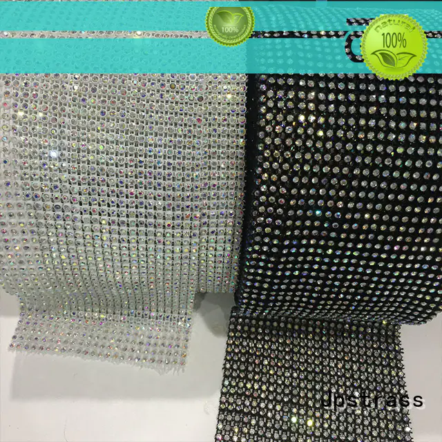 Jpstrass style hot fix rhinestone mesh series for party