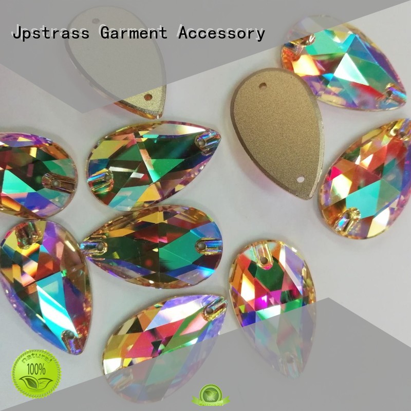 Jpstrass custom glass rhinestones supplier for dress