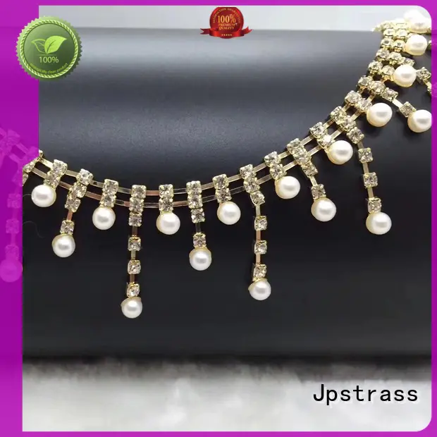 Jpstrass quality rhinestone chain sale for clothes