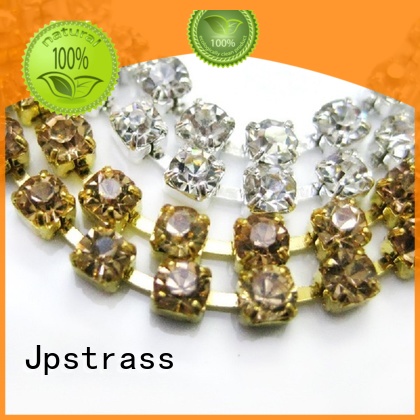 Jpstrass directly double cup chain quality for ballroom