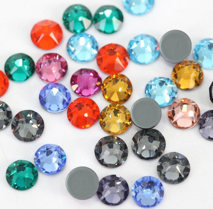 2018 newly shiny crystal clear stones hot fix