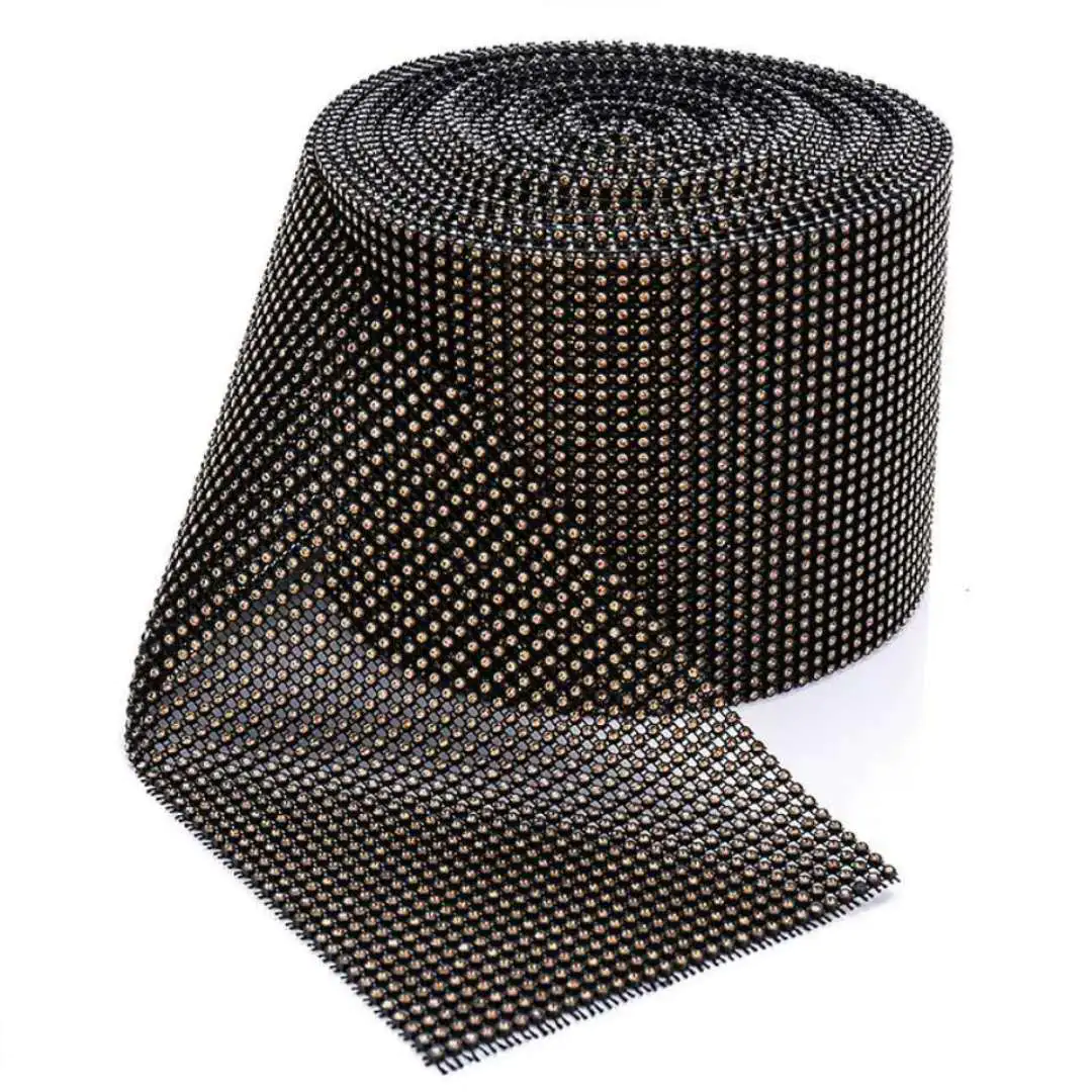 Wholesale supplier of elastic style plastic chain trimming 10 yards each roll