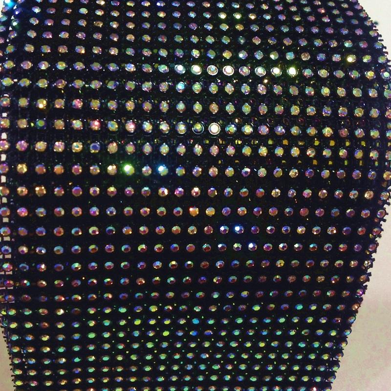 the most popular rhinestone mesh trimming wholesale supplier 10 yards each roll
