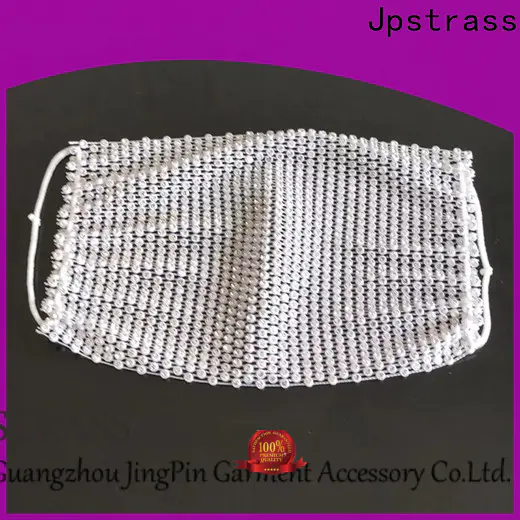Jpstrass most diamond rhinestone ribbon wrap roll manufacturer for clothes