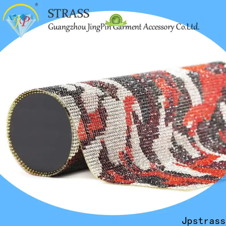 Jpstrass design rhinestone ribbon supplier for sale