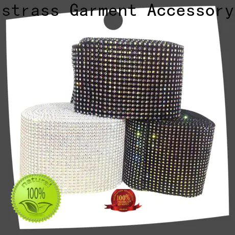 Jpstrass acrylic wholesale rhinestone mesh manufacturer for clothes