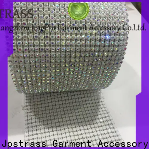 Jpstrass wholesale rhinestone mesh wrap supplier for online