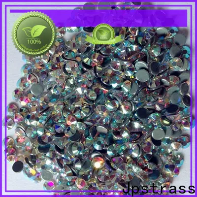 Jpstrass cutting hotfix rhinestones manufacturer for clothes