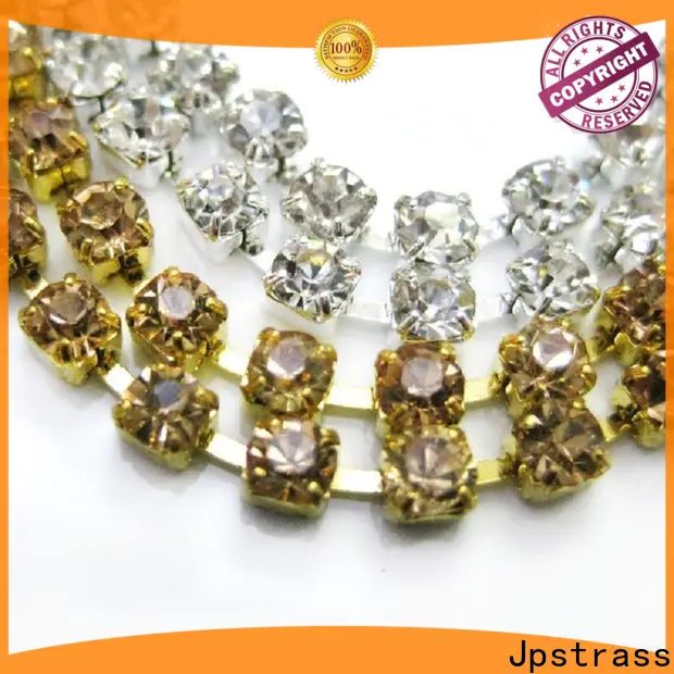 Jpstrass wholesale cup chain factory for dress