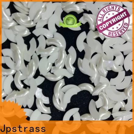 Jpstrass resin hot fix pearls business for clothing
