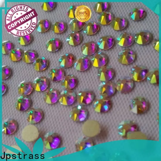 Jpstrass bulk buy non hotfix rhinestones factory price for clothes