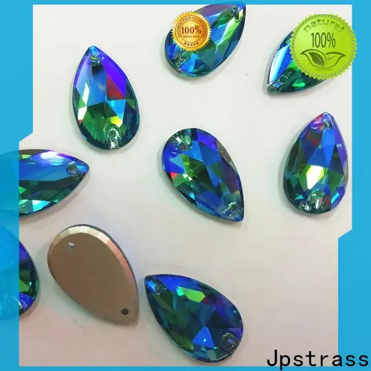 Jpstrass wholesale sew on rhinestones bulk factory for clothes