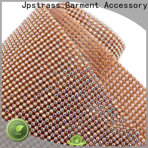 Jpstrass design rhinestone roll manufacturer for clothes