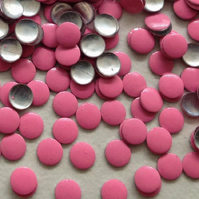 Korean round 2mm 3mm 4mm neon color studs  hot fix studs factory price