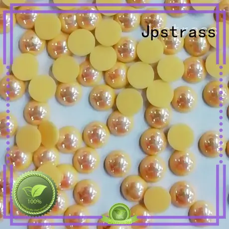 Jpstrass pearl flat back rhinestones bulk supplier for party