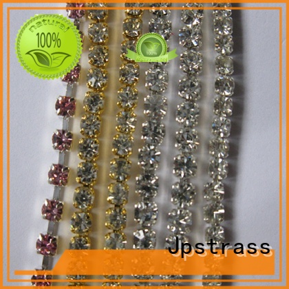 Jpstrass quality rhinestone chain beads for ballroom