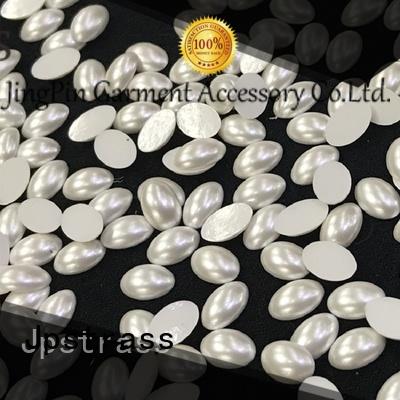 korean flat back beads round garment for party