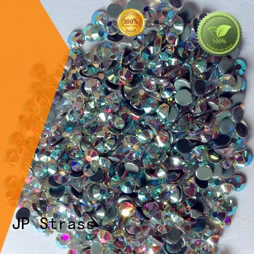 Jpstrass Brand quality decorative facets strass hot fix multicolors