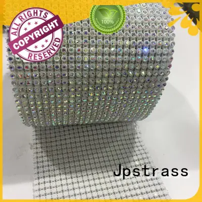 Jpstrass design rhinestone mesh wrap wholesale for online