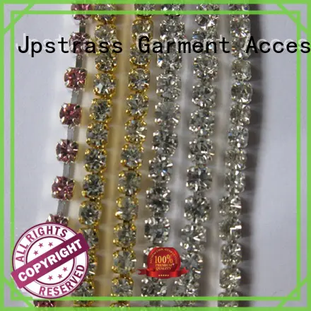 Jpstrass rhinestone cup chain wholesale supplier for bags