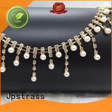 Jpstrass jp rhinestone cup chain vendor for clothes