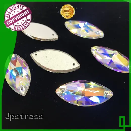Jpstrass bulk buy sew on jewels for dresses factory for clothes
