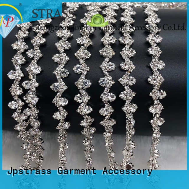 Jpstrass design wholesale rhinestone mesh supplier for party