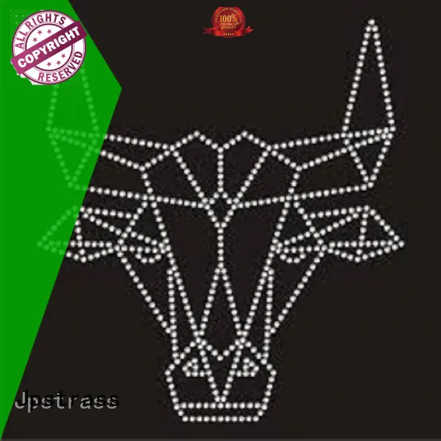 Jpstrass making wholesale rhinestone transfers decoration for online