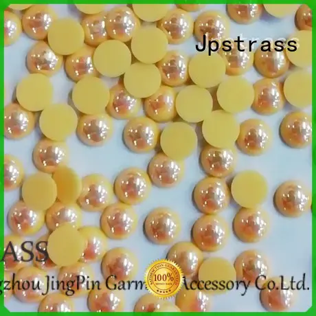 Jpstrass pearl flat back beads garment for dress