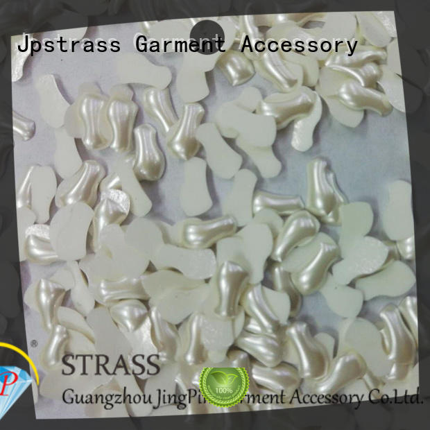 Jpstrass shape plastic pearl beads series for ballroom