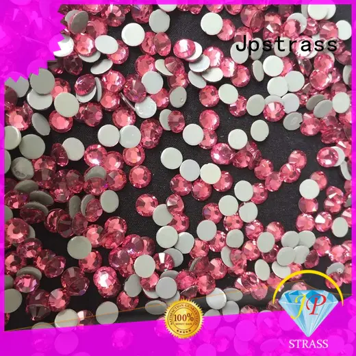 Jpstrass free iron on rhinestones factory price for clothing
