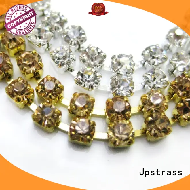 Jpstrass superior rhinestone ribbon beads for dress