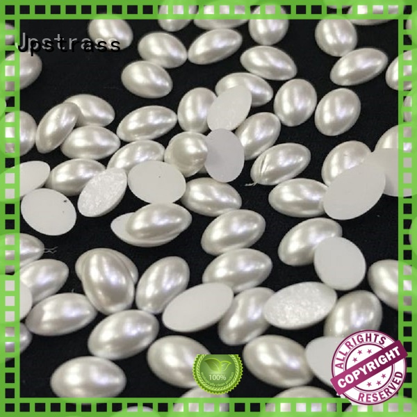 Jpstrass resin half pearls for crafts garment for party