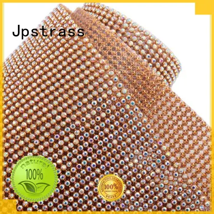 Jpstrass chain rhinestone banding beads for party