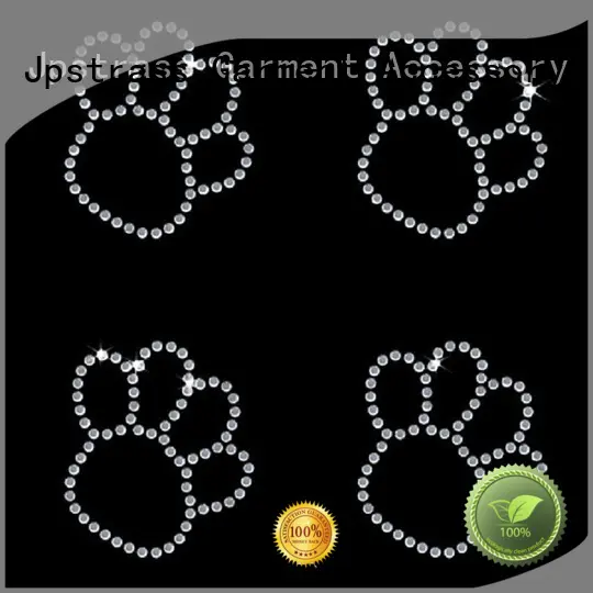 Jpstrass directly rhinestone skull iron on transfer customization for clothes