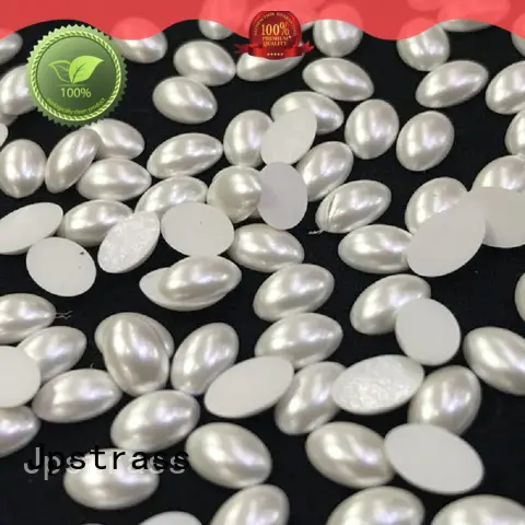 Jpstrass from flat sided pearls supplier for shoes