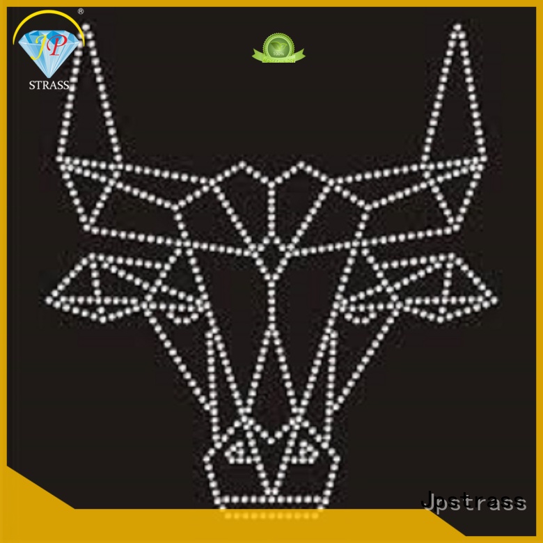Jpstrass making rhinestone transfer designs clothing for clothes