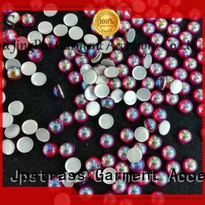 Jpstrass round pearl beads for crafts garment for ballroom