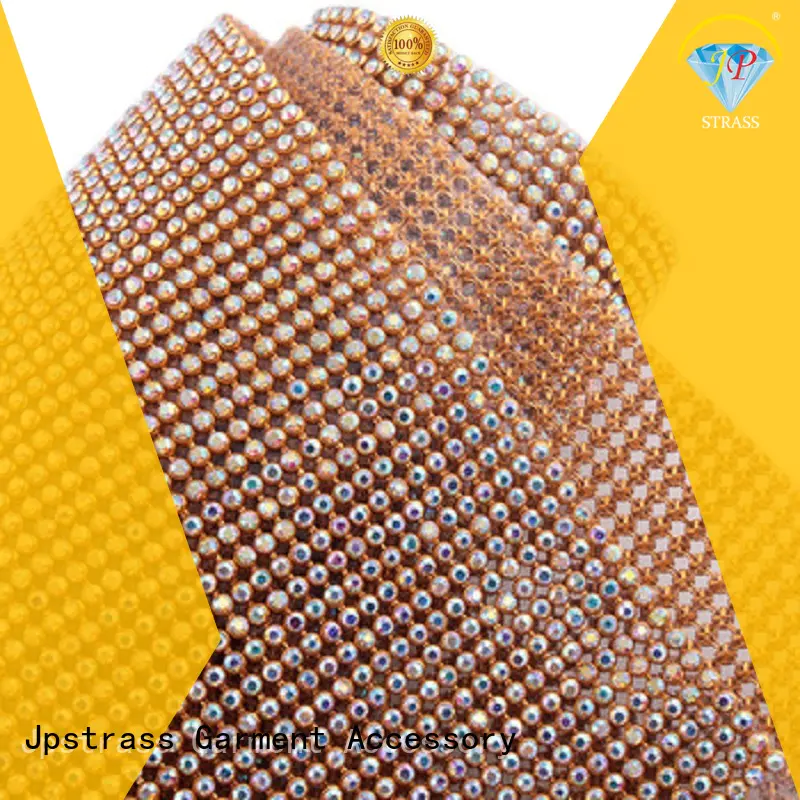 Jpstrass mesh cup chain supplies factory for shoes