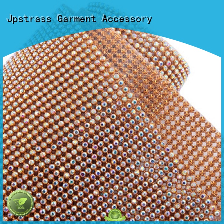 Jpstrass clothes wholesale rhinestone chain yard manufacturer for clothes