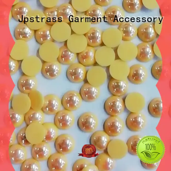 Jpstrass decorative flat bottom pearls supplier for bags