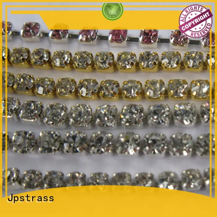 wholesale rhinestone cup chain decoration factory price for clothing