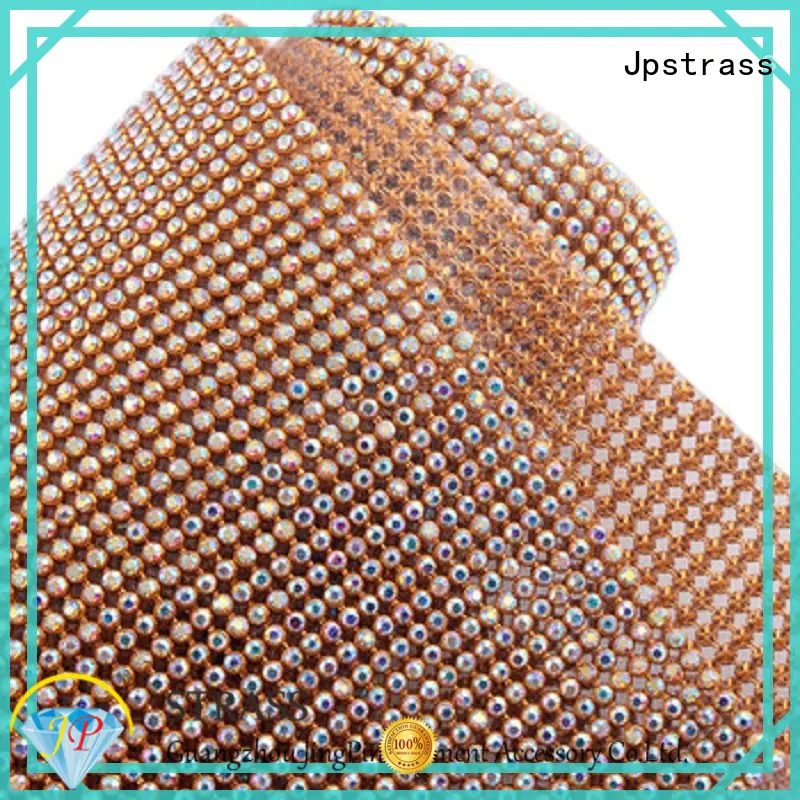 Jpstrass quality rhinestone chain bulk factory for clothing